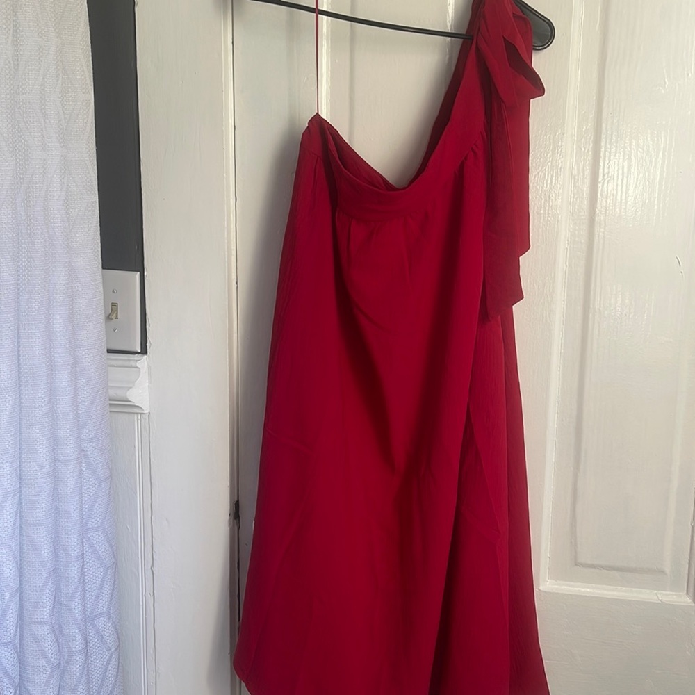 Red dress